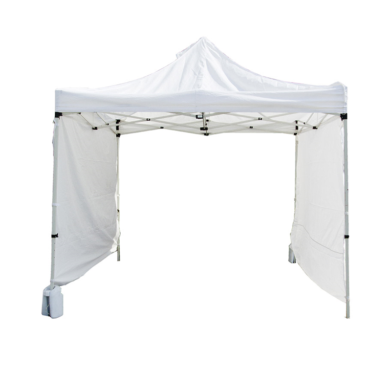 Witte tent 3 x 3 m met gewichten