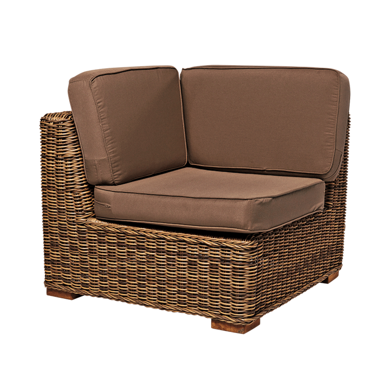 Fauteuil en coin Beach7 87 x 87 x H 69 cm