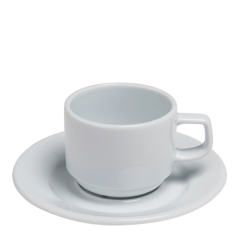 Tasse et sous-tasse à thé 25 cl Océane