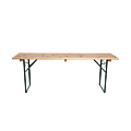 Table en pin 220 x 70 cm