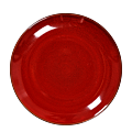 Assiette plate Corfou rouge Ø 26 cm