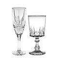 Verres Vintage style Cristal