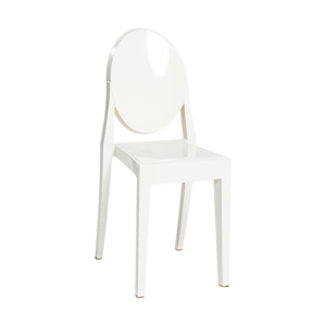 Stoel Victoria Ghost wit by Philippe Starck - Kartell