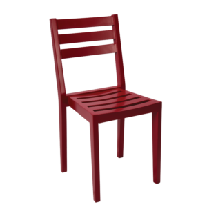 Chaise Pyramide rouge